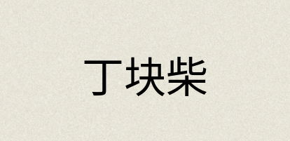 汉语词典：丁块柴