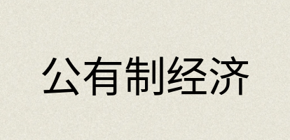 汉语词典：公有制经济