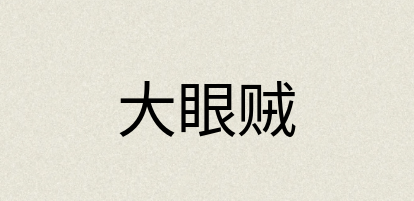 汉语词典：大眼贼