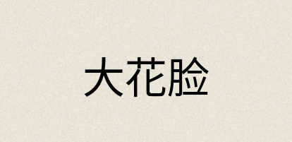 汉语词典：大花脸
