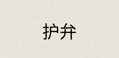 汉语词典：护弁