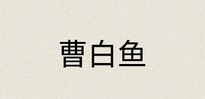 汉语词典：曹白鱼