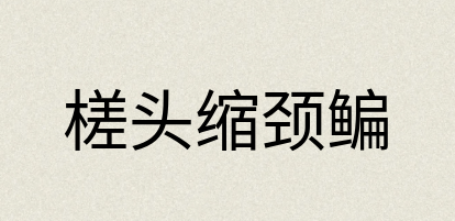 汉语词典：槎头缩颈鳊