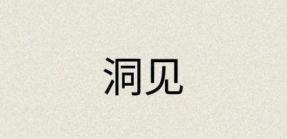 汉语词典：洞见