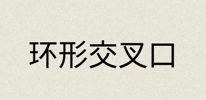 汉语词典：环形交叉口
