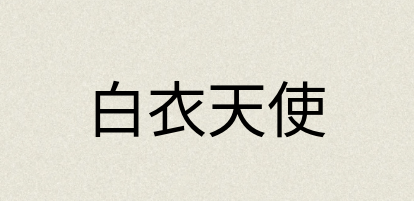 汉语词典：白衣天使