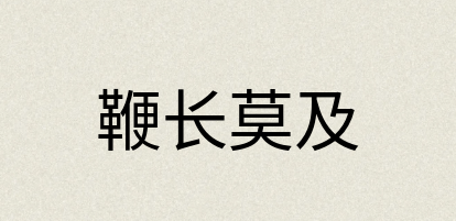 汉语词典：鞭长莫及