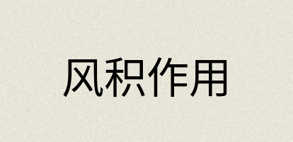 汉语词典：风积作用