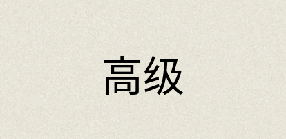 汉语词典：高级