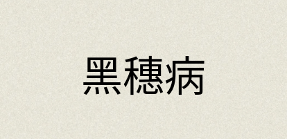 汉语词典：黑穗病